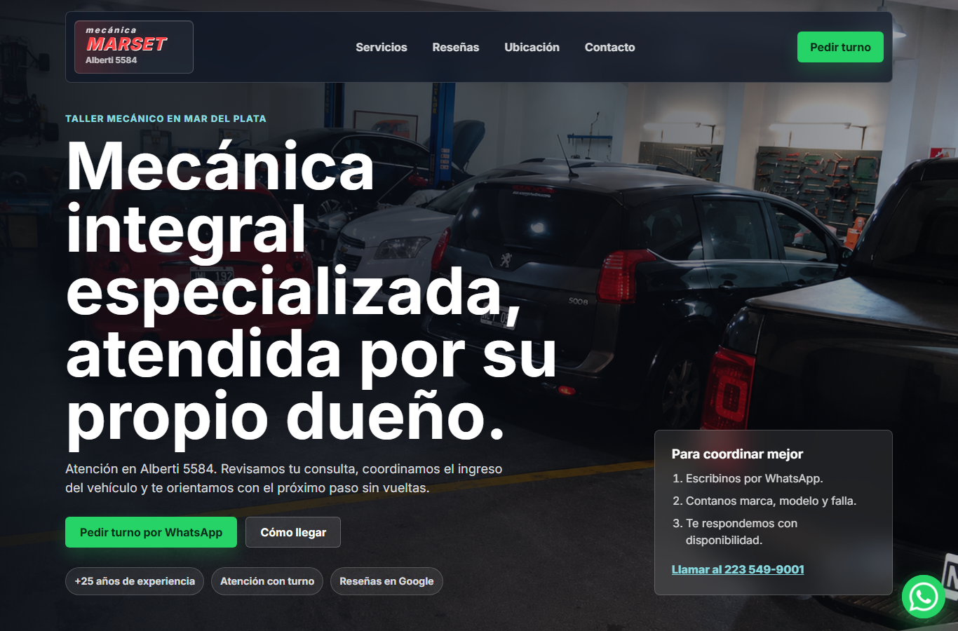 Vista previa del proyecto Mecanica Marset
